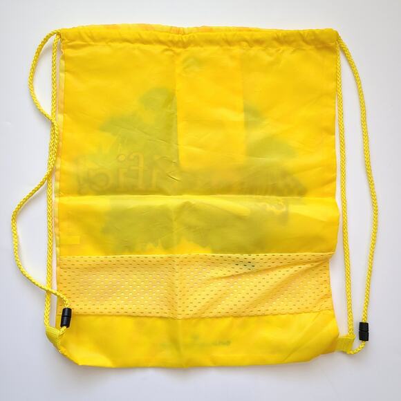 Build A Bear BABW Backpacks 2 Zoorrific Yellow Drawstring 1 Pink Plush Carrier - Picture 4 of 10